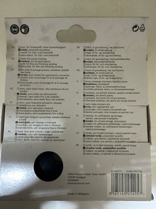 Base lijadora Bosch GEX 125-1 AE Ø 125 mm