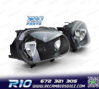 FAROS VOLKSWAGEN VW GOLF 4 NEGRO BLACK EDITION