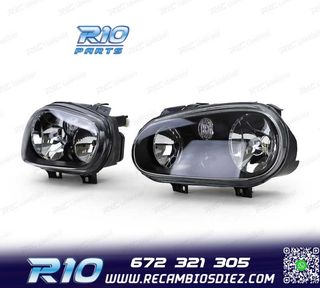 FAROS VOLKSWAGEN VW GOLF 4 NEGRO BLACK EDITION