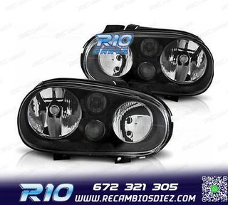 FAROS VOLKSWAGEN VW GOLF 4 NEGRO BLACK EDITION