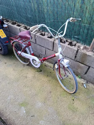 Bicicleta GAC antigua plegable