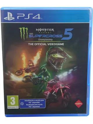 Monster Energy Supercross 5 PS4