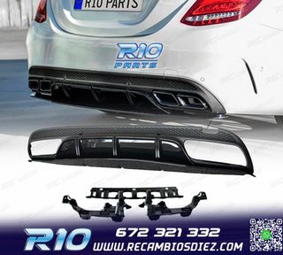 DIFUSOR MERCEDES CLASE C W205 15-21 LOOK C63 EDITION 1