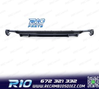 DIFUSOR AUDI A4 S LINE 16-19 LOOK RS4