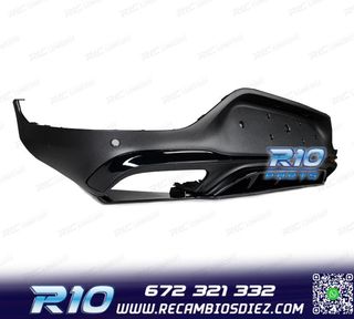 DIFUSOR MERCEDES GLC C253 COUPE AMG 20- LOOK GLC63 NEGRO