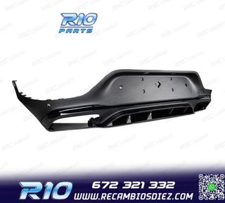 DIFUSOR MERCEDES GLC C253 COUPE AMG 20- LOOK GLC63 NEGRO