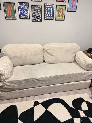 Sofá Bumbba Beige Pana