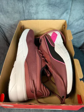 Scarpe Puma Donna Tg 40 Rosse Bianche