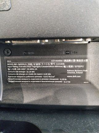 Ordenador de sobremesa Dell Negro