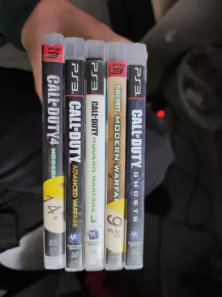 Pack 5 Juegos Call of Duty PS3