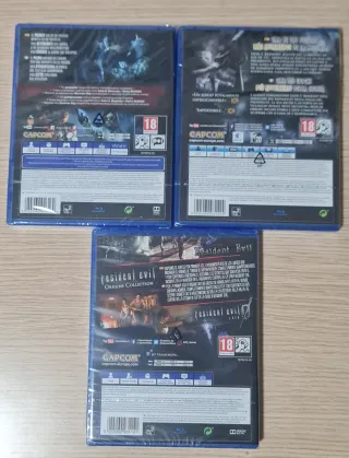 Pack 3 Juegos PS4 Resident Evil