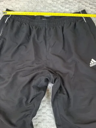 Pantalones Adidas Vintage Y2K Negros y Blancos