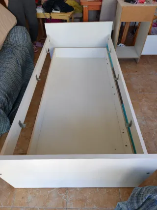 Cama nido con cajones