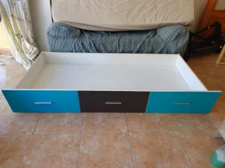 Cama nido con cajones