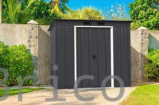 Caseta Metálica Eco Pent Roof 113x176x203 cm - Duramax