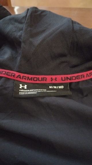 Giubbotto Uomo Under Armour Nero Nylon