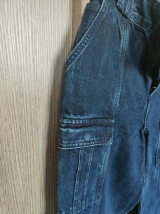 Jeans Cargo Zara Denim Robusto Taglia XS