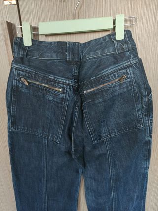 Jeans Cargo Zara Denim Robusto Taglia XS