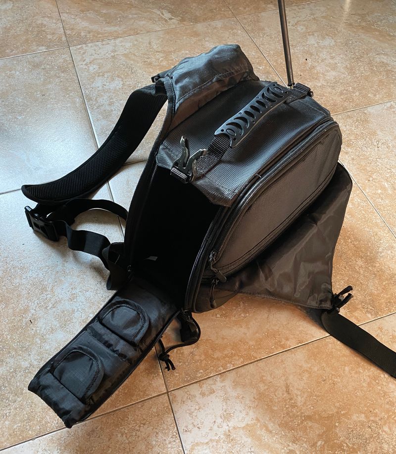 Mochila bandolera GADEN para fotografía.