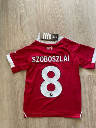 Equipación Liverpool Infantil Szoboszlai