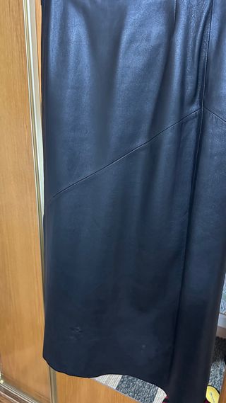 Falda de piel Weekend Talla 40