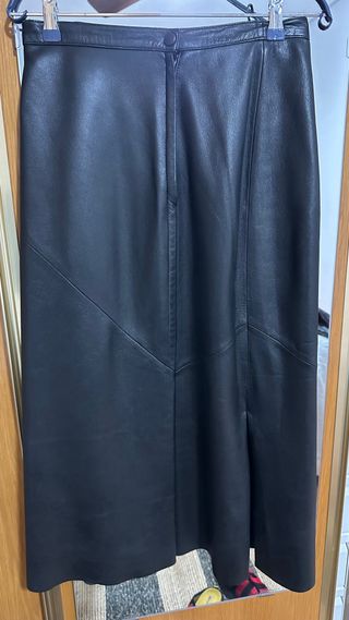 Falda de piel Weekend Talla 40