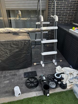 Depuradora Monobloc 300 + Piscina 4x2