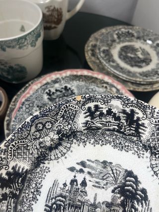 6 Platos La Cartuja de Sevilla modelo Vistas