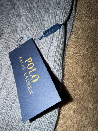 Bufanda Polo Ralph Lauren Gris