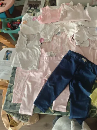 Lote Ropa Verano Niña 6-9-12 Meses