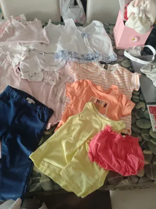 Lote Ropa Verano Niña 6-9-12 Meses