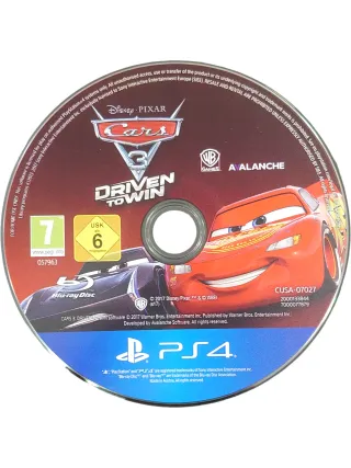 Cars 3: Driven to Win PS4 (PlayStation 4)