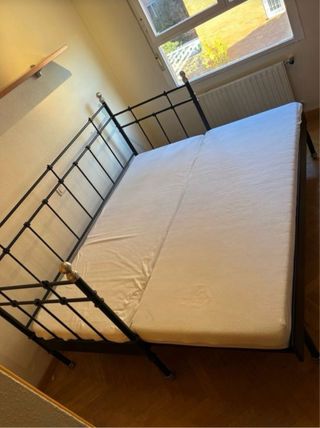 Cama Hierro Forjado con Somier