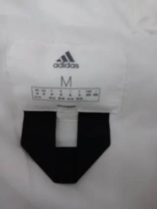 Chaqueta Adidas Blanca y Negra