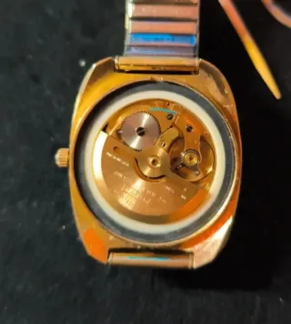 Orologio Bulova Automatico Oro Nero