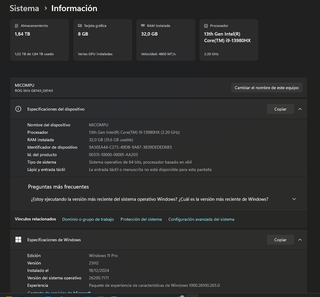 ASUS ROG STRIX i9-13980HX, 2TB, 32GB RAM, 8 VIDEO