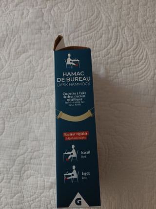 Hamaca para pies de escritorio