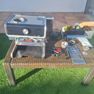 Cecotec Cafetera Express Barista Cream 20 bares