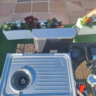 Cecotec Cafetera Express Barista Cream 20 bares