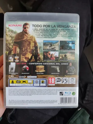 Metal Gear Solid V PS3 Edición Day One