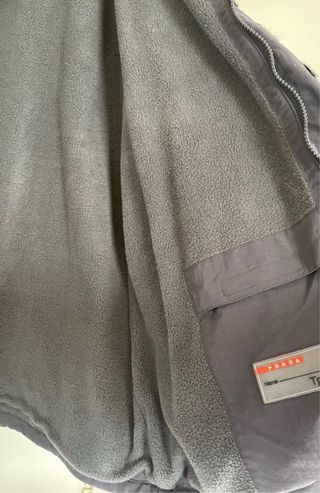 Giacca Prada Uomo Impermeabile Pile XL