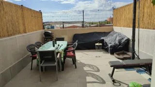 Sofás de palets con funda impermeable