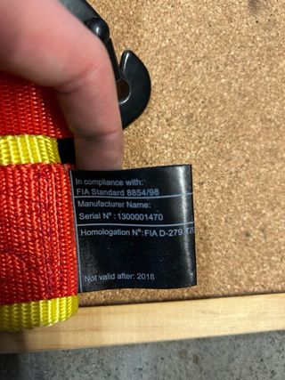 Arneses Sparco 4 puntos