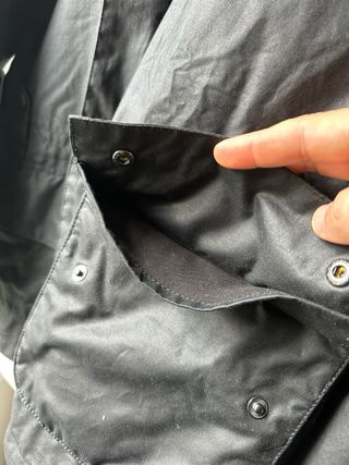 Giubbotto Barbour in cera taglia XL