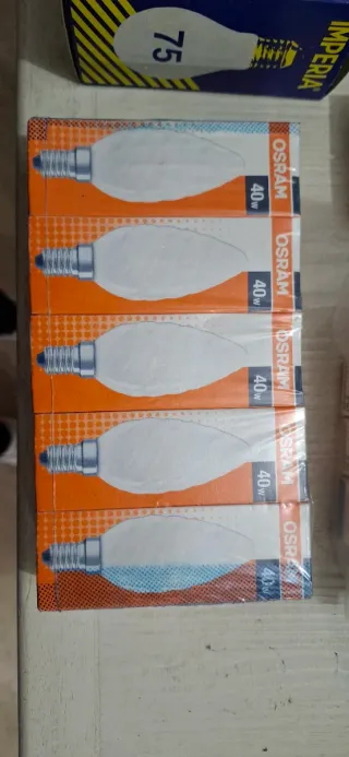Lampadine assortite 25W 40W 75W