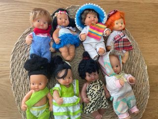 Lote 8 Muñecas Famosa