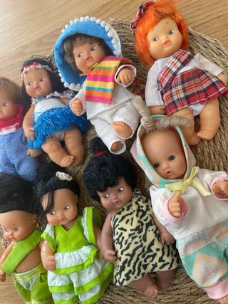 Lote 8 Muñecas Famosa