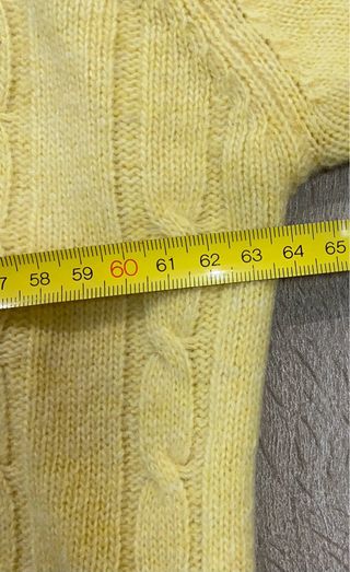 Pullover Valentino giallo vintage anni '90