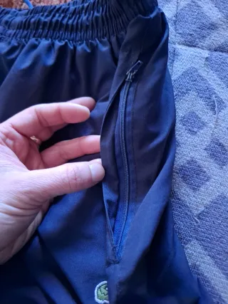 Pantalón chándal Lacoste azul