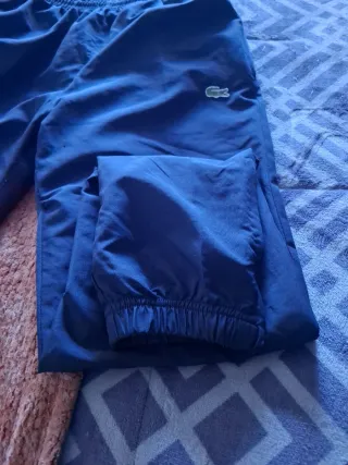 Pantalón chándal Lacoste azul